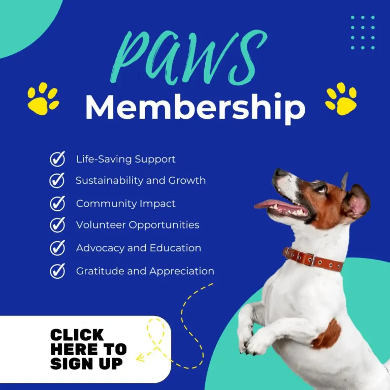 Paws Membership Sign up